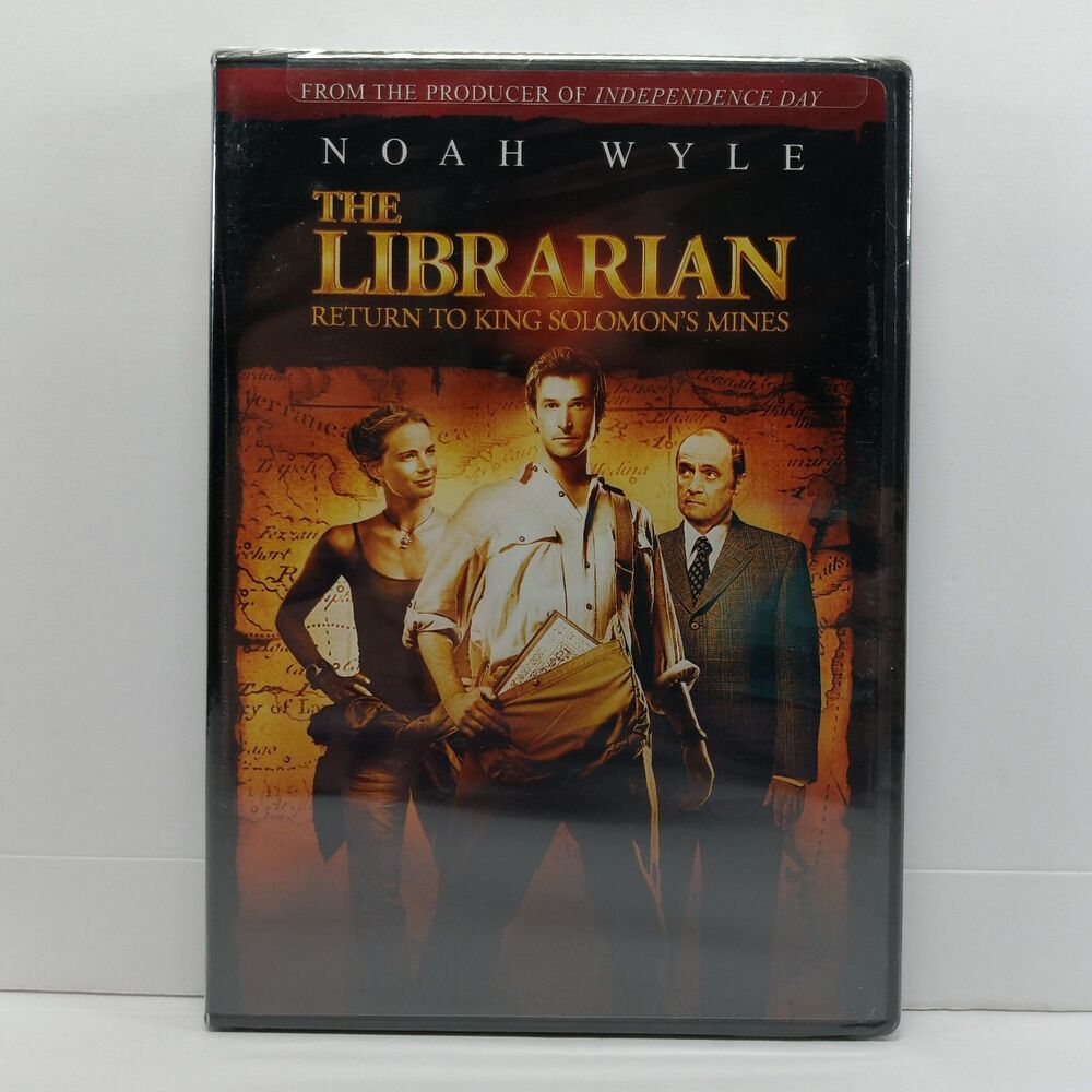 The Librarian Return To King Solomons Mines DVD Movie Noah Wyle Action Sealed